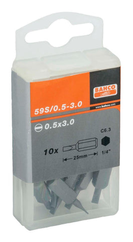 Bits Bahco 59S Spor 25mm 10pk