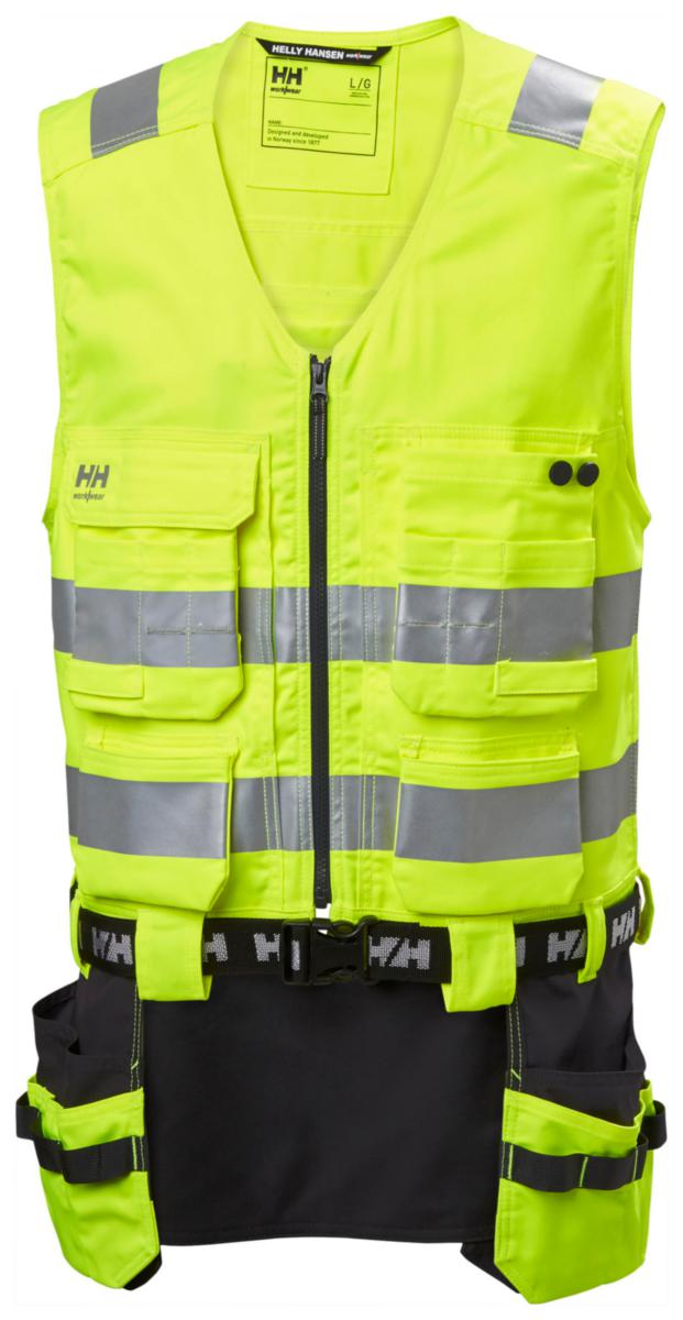 Håndverksvest HH Alna 2.0 HiVis kl.1 - Helly Hansen