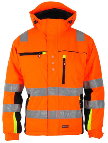 Vinterjakke BS Bergset HiVis kl.3