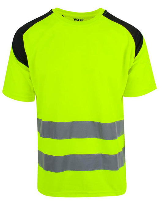T-skjorte YOU® Karlstad HiVis kl.2