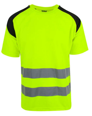 T-skjorte YOU® Karlstad HiVis kl.2