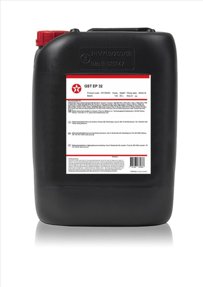 Turbinolje Texaco GST EP 68