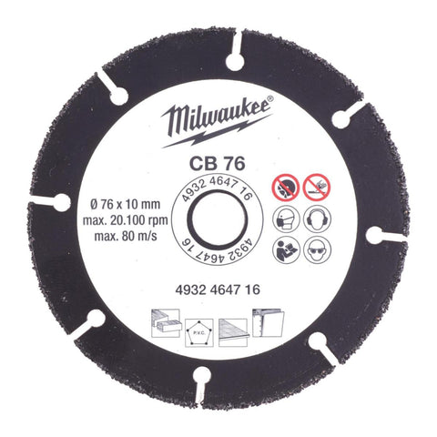 Diamantkappeskive Milwaukee CB