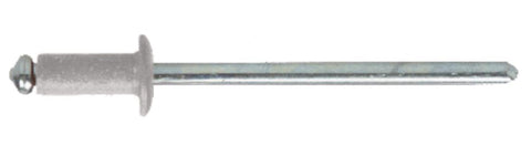 Blindnagle standard farget aluminium