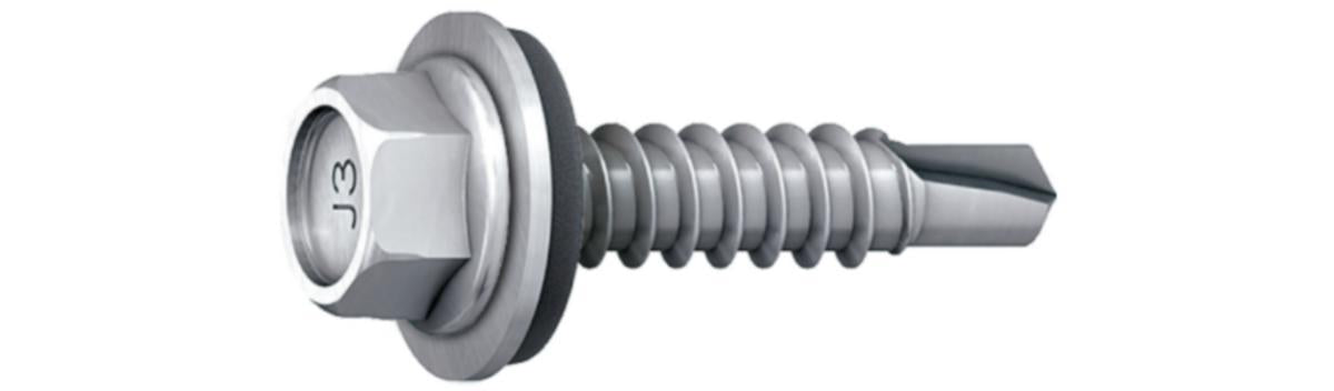 Byggplateskrue Super-SAPHIR® rustfri, Plate mot lettbjelke/bjelke
