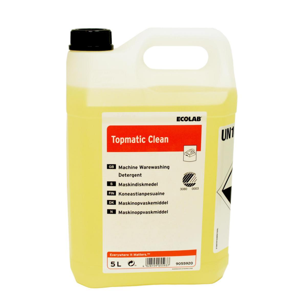 Oppvaskmiddel Topmatic Clean - Ecolab