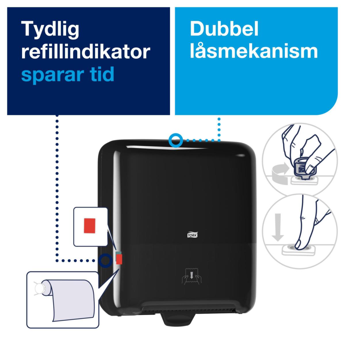 Dispenser Tork Matic® håndtørk rull Tork