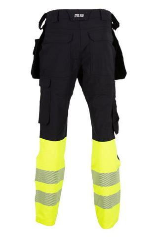 Håndverksbukse BS Lillehammer 2.0 HiVis kl.1 (612175)