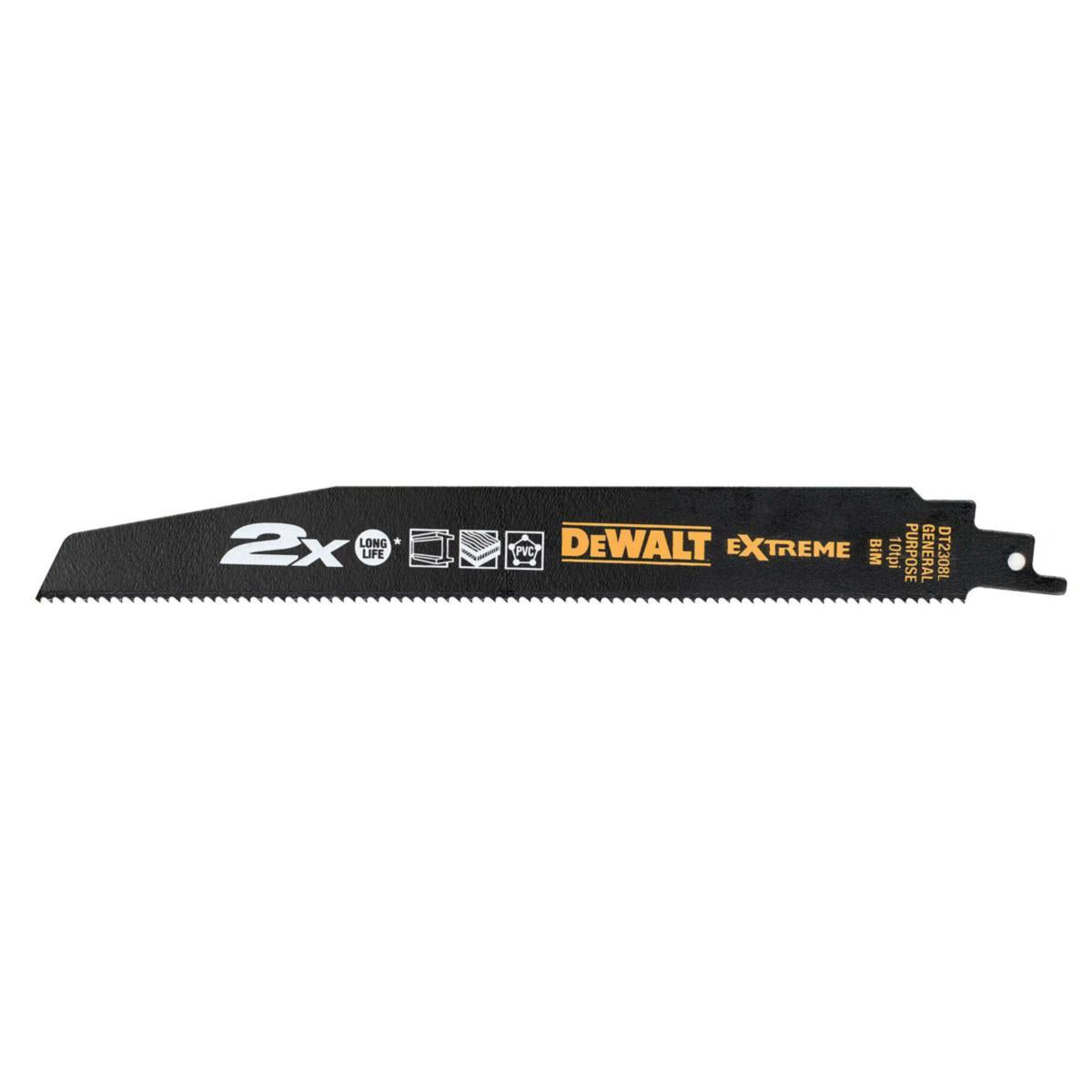 Bajonettsagblad DeWalt DT2308L fra DEWALT