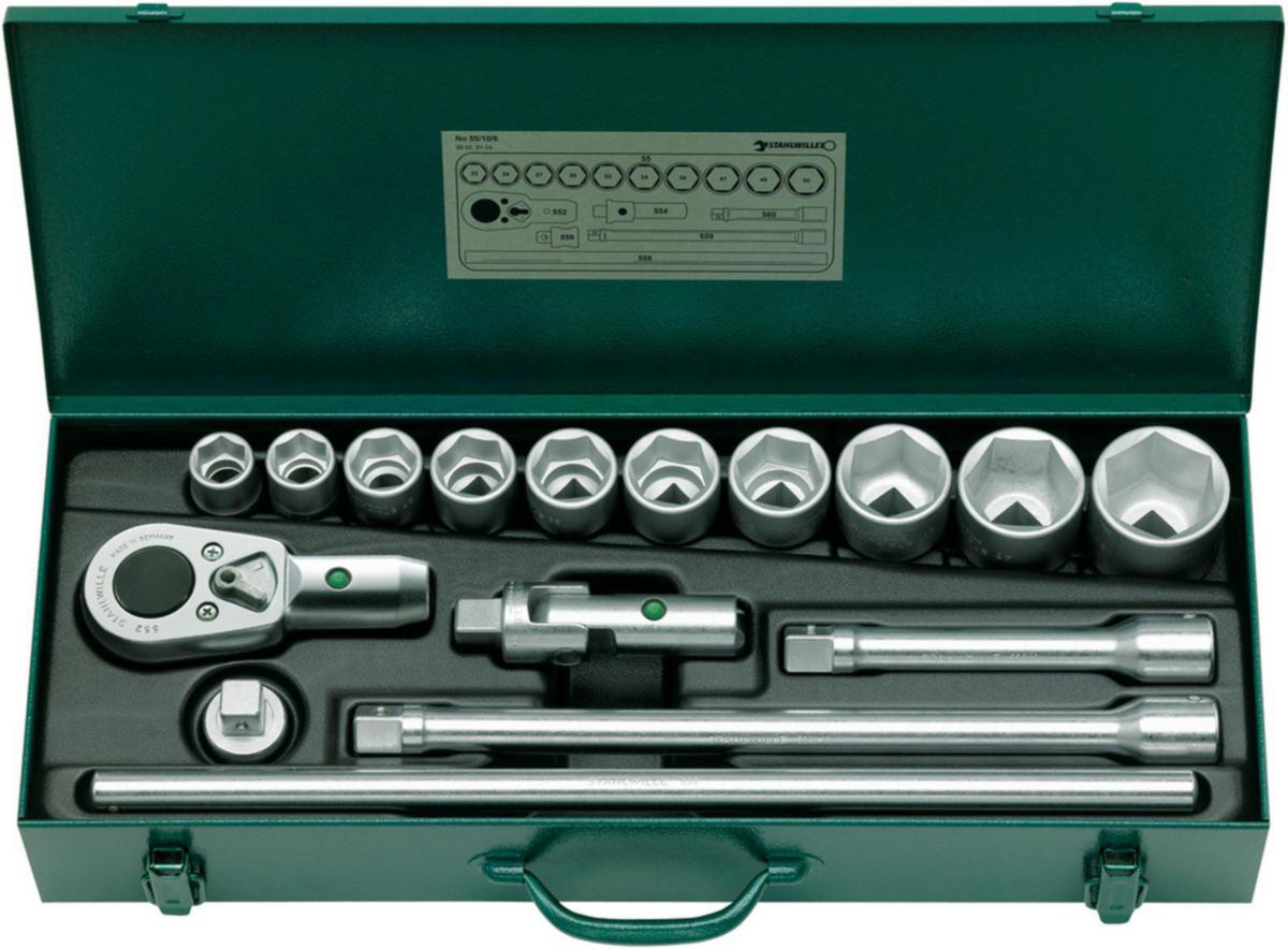 Pipesett 3/4" Stahlwille 16 deler