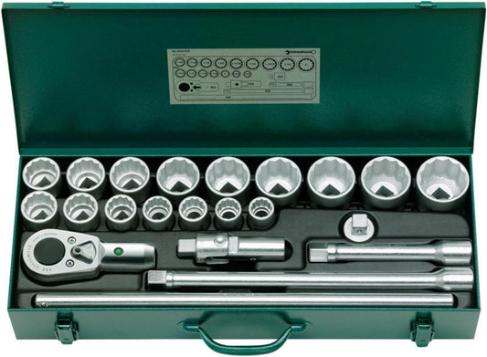 Pipesett 3/4" Stahlwille 22 deler