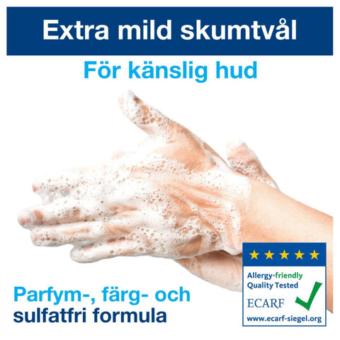 Skumsåpe Tork Premium Ekstra Mild S4 uparfymert