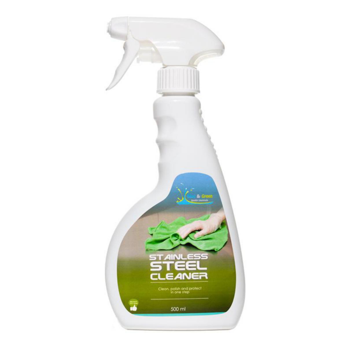 Rengjøringsmiddel BG Stainless Steel Cleaner - Blue & Green