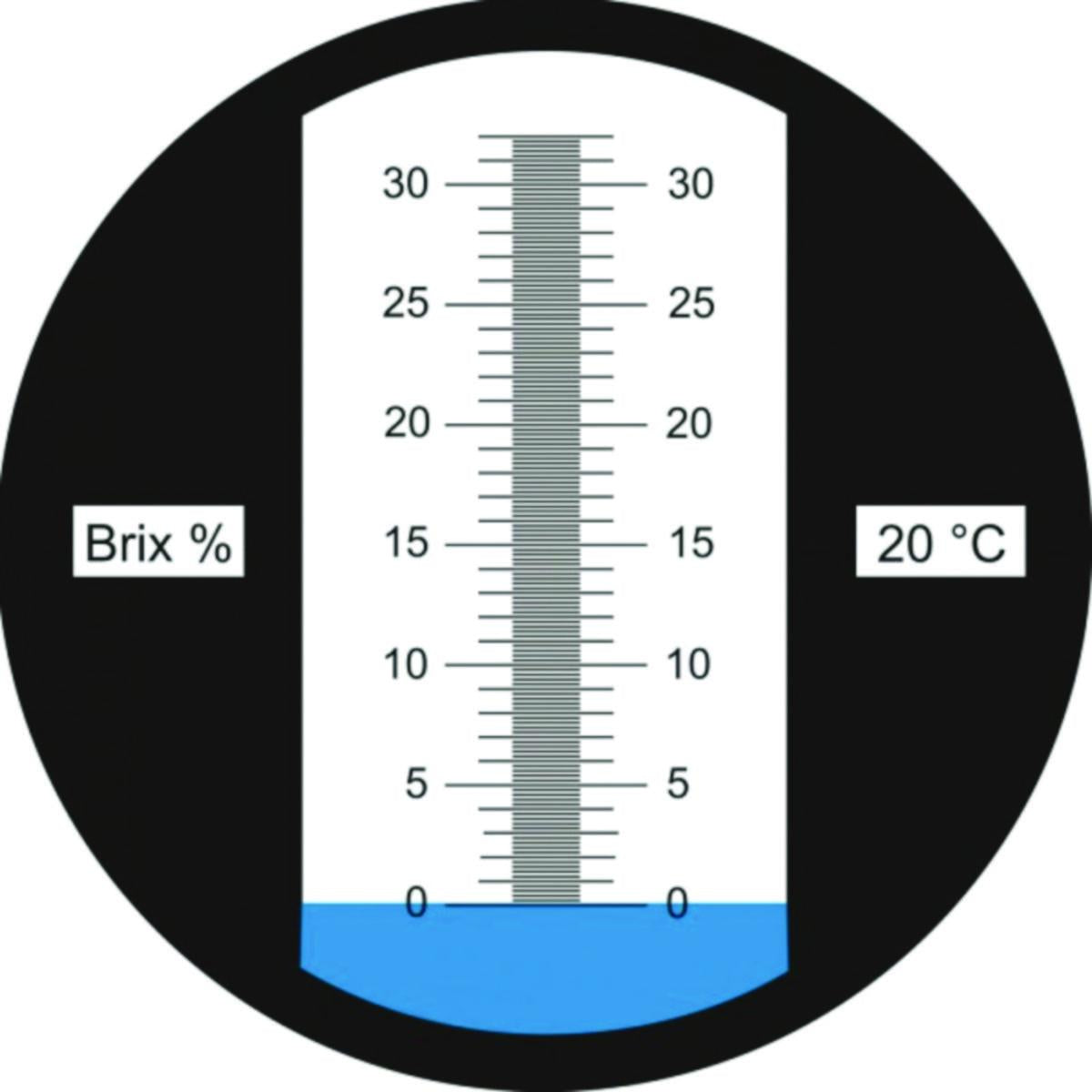 Refraktometer Brix 0-32% (ATC) - Diesella