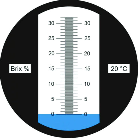 Refraktometer Brix 0-32% (ATC) - Diesella