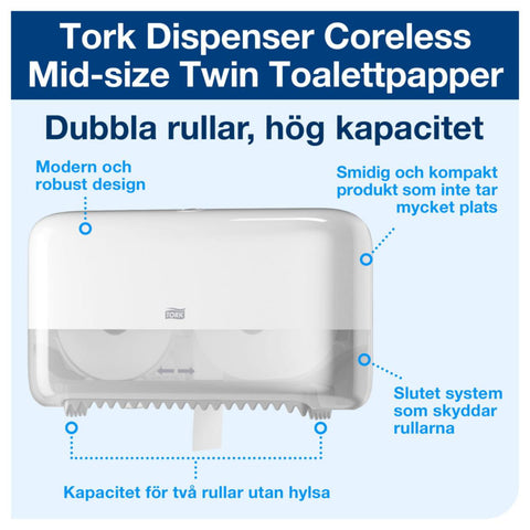 Dispenser Tork Twin T7