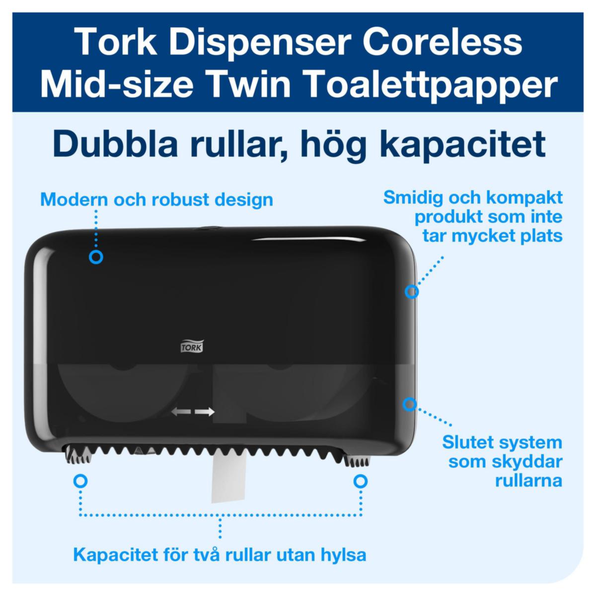 Dispenser Tork Twin T7
