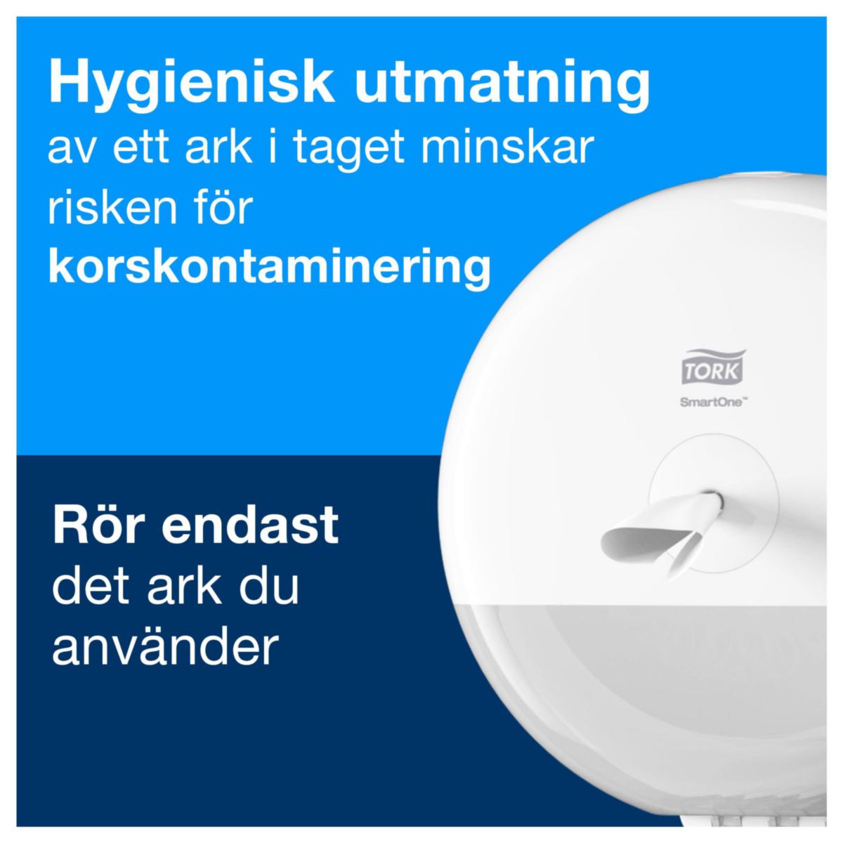 Dispenser SmartOne® Twin mini toalettrull Tork