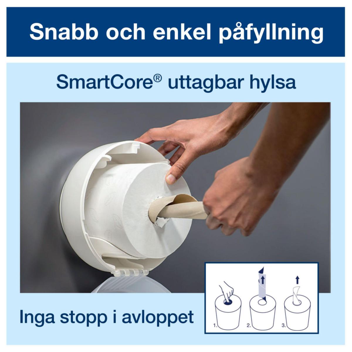 Dispenser SmartOne® Twin mini toalettrull Tork