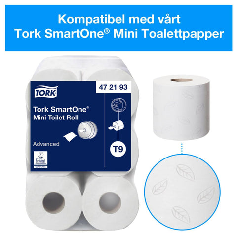 Dispenser SmartOne® Twin mini toalettrull Tork