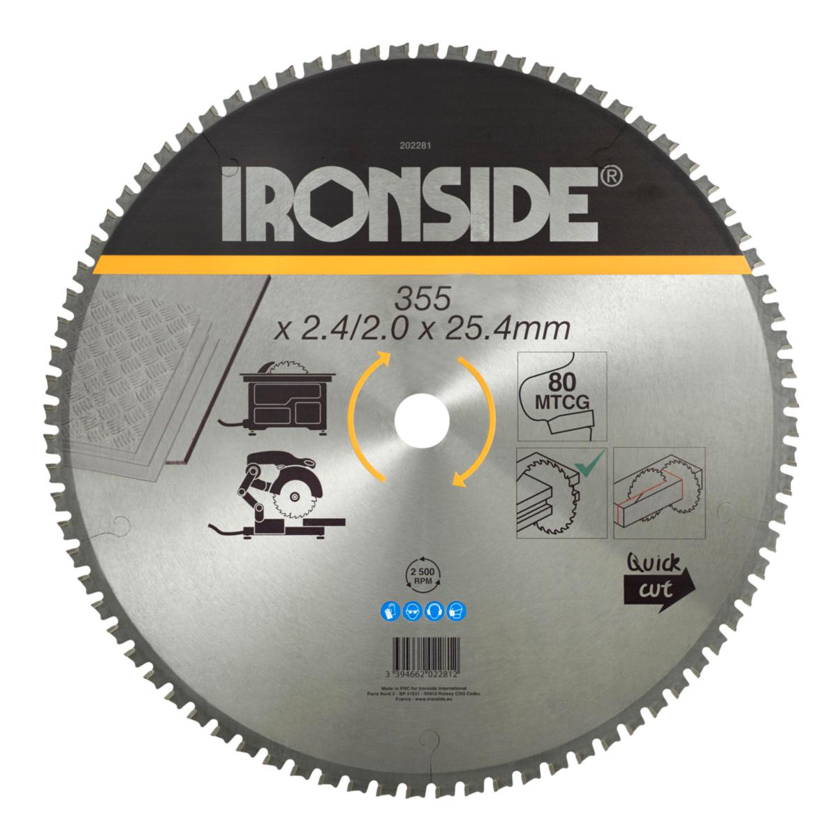 Sirkelsagblad Ironside Metall