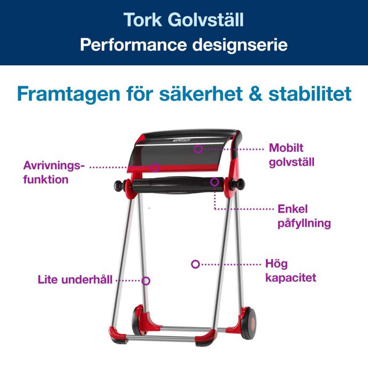 Gulvstativ Tork