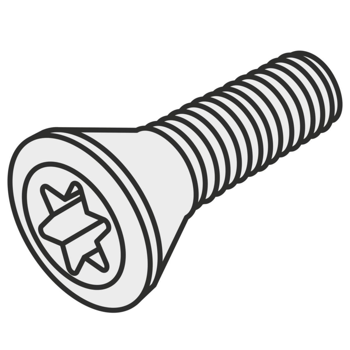 Reservedel Pramet Skrue