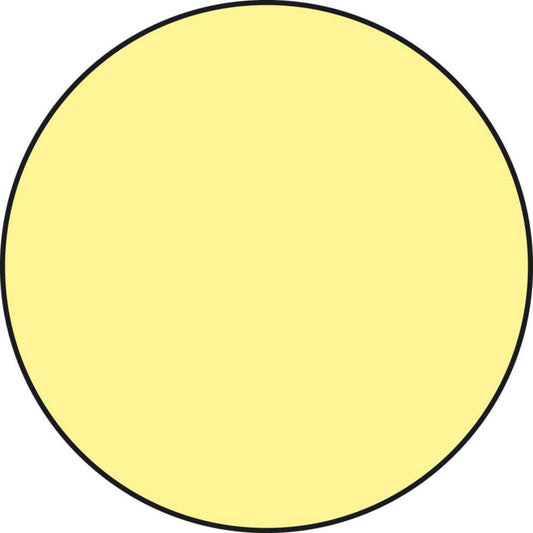 Skilt Systemtext GlowLite™ Nova trapp/gulv rund