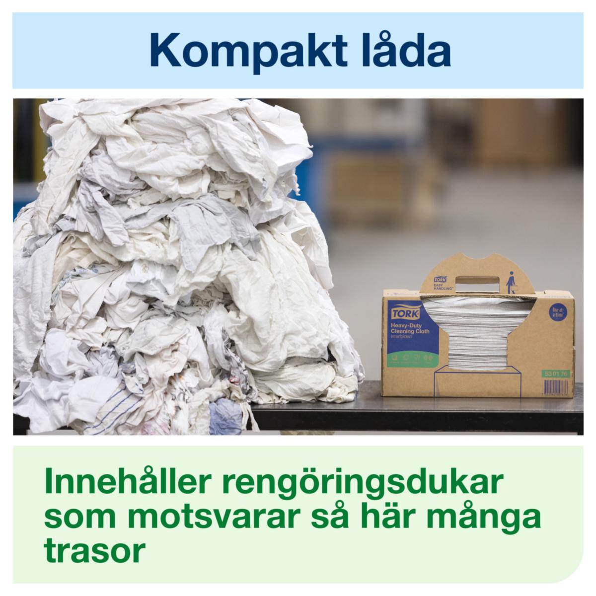 Rengjøringsklut handyboks Tork Ekstra Sterk