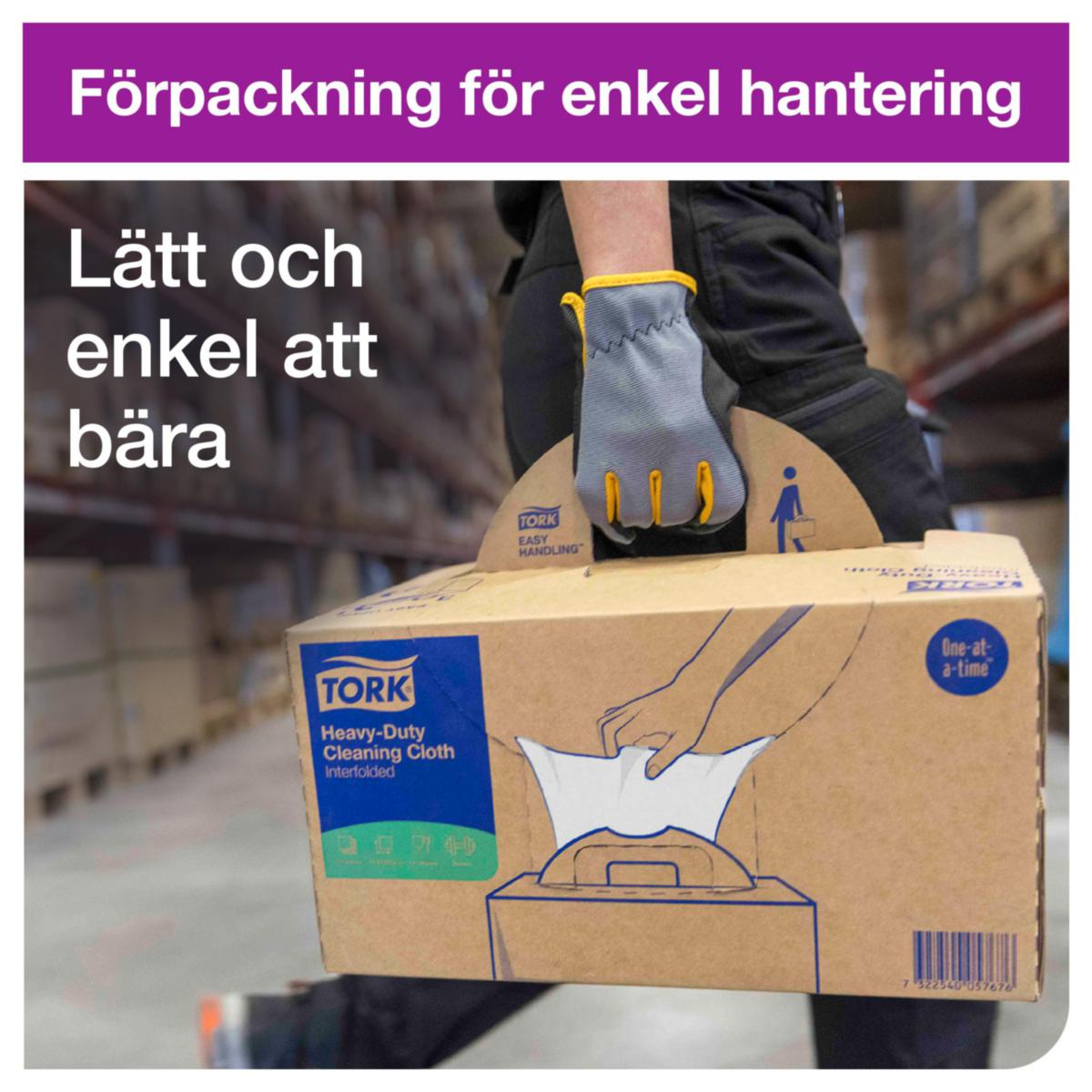Rengjøringsklut handyboks Tork Ekstra Sterk