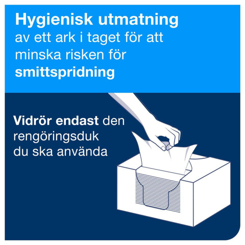 Rengjøringsklut handyboks Tork Ekstra Sterk