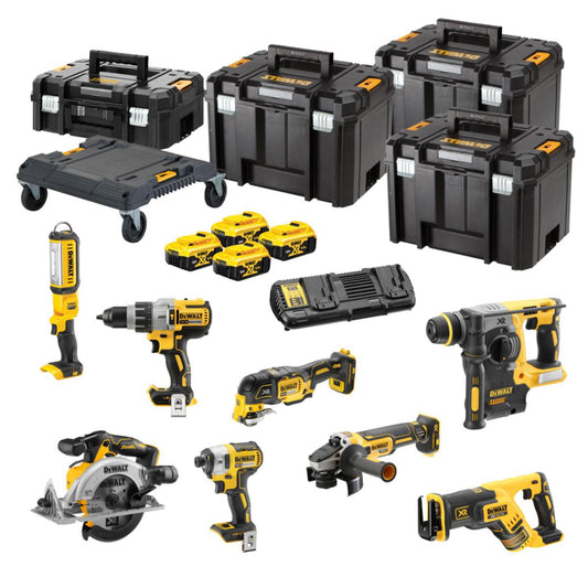 Kompipakke DCK853P4T-QW DeWalt XR 4X5.0Ah 8pk