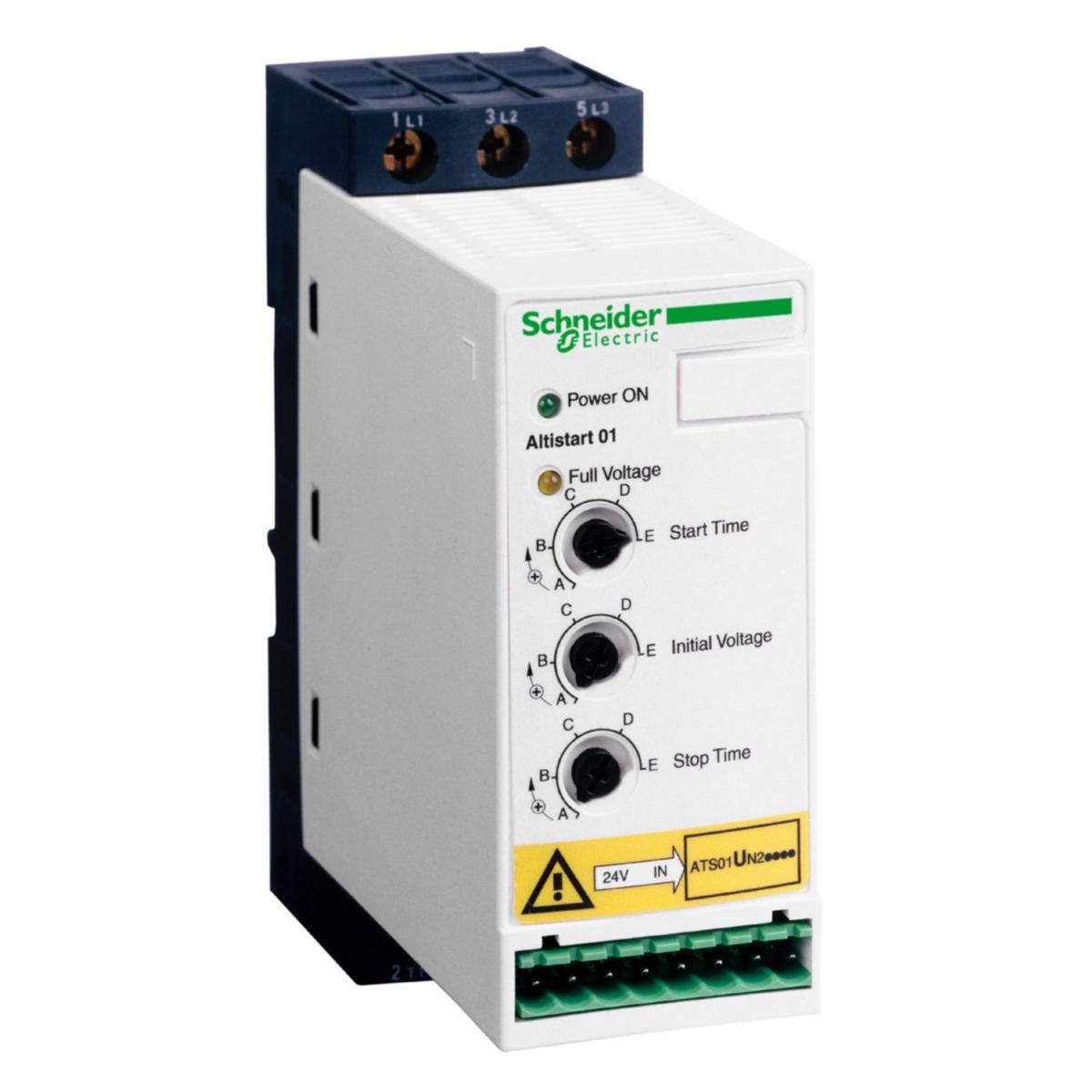 Mykstarter Schneider ATS01 med mykstopp - 0.55