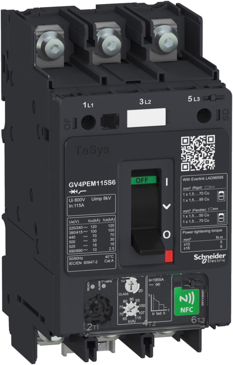 Motorvernbryter Schneider GV4 - Schneider Electric