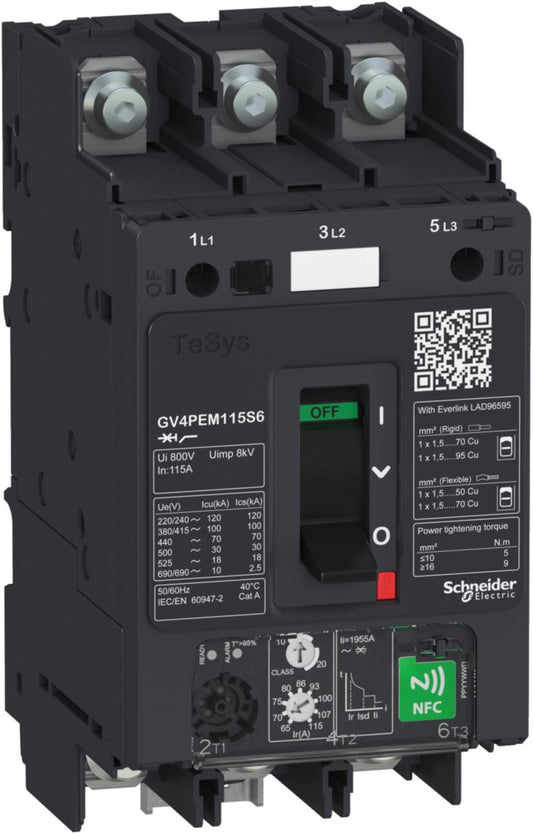 Motorvernbryter Schneider GV4 - Schneider Electric