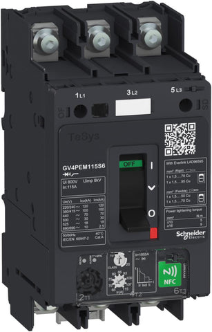 Motorvernbryter Schneider GV4 - Schneider Electric