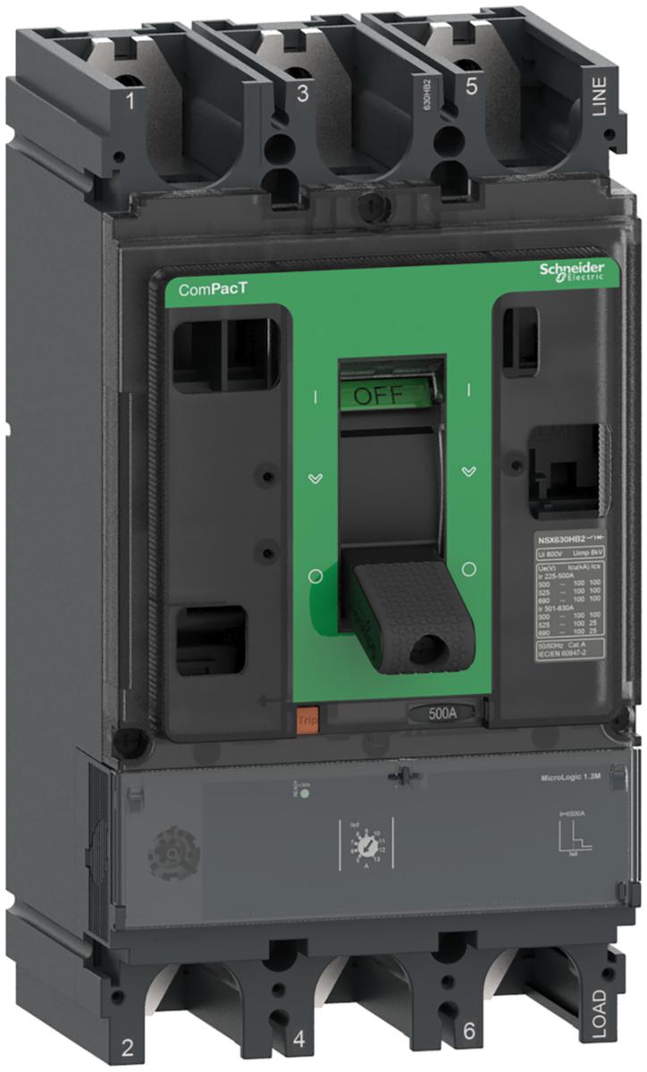Effektbryter ComPacT NSX400N - Schneider Electric
