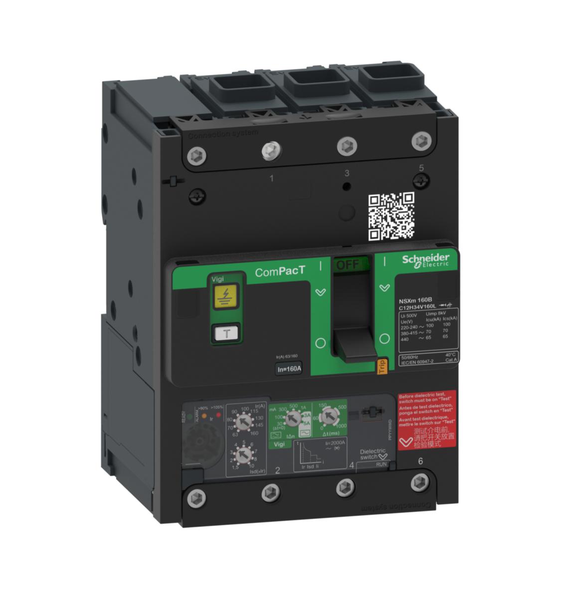 Effektbryter ComPacT NSXm B - 690
