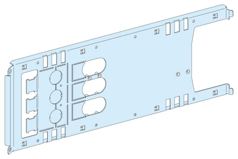 Montasjeplate Schneider NSX630 Plugin Horisontal
