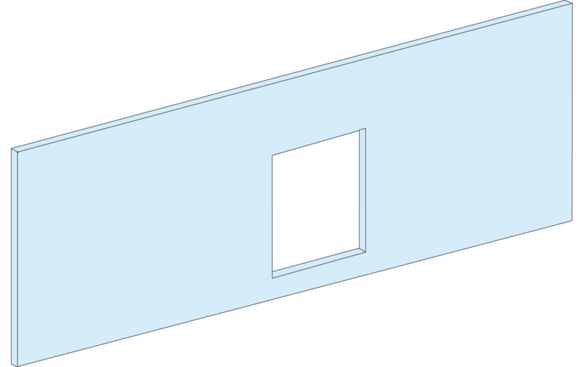 Frontplate Schneider NSX250 Horisontal