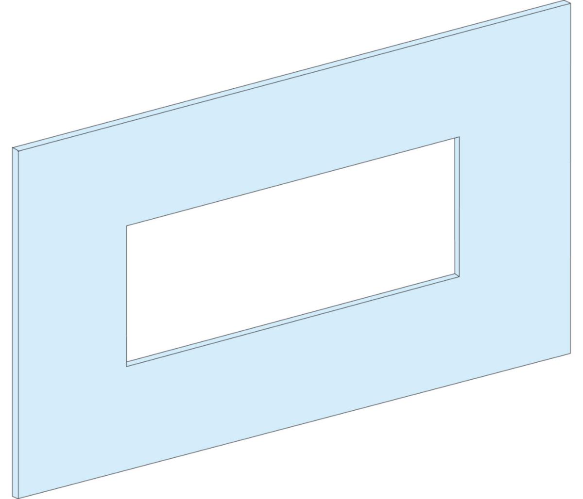 Frontplate Schneider NSX250 Vertikal PrismaSeT G/P