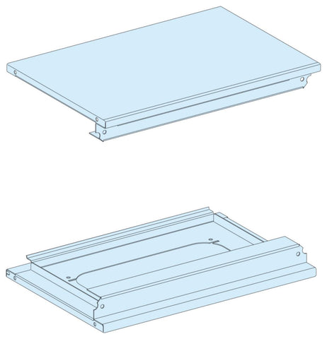 Topp/Bunnplater PrismaSeT G IP55 for 600mm utvidelsesfelt - Schneider Electric