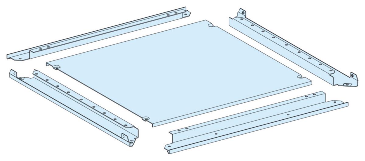 Bunnplate Schneider IP55 PrismaSeT