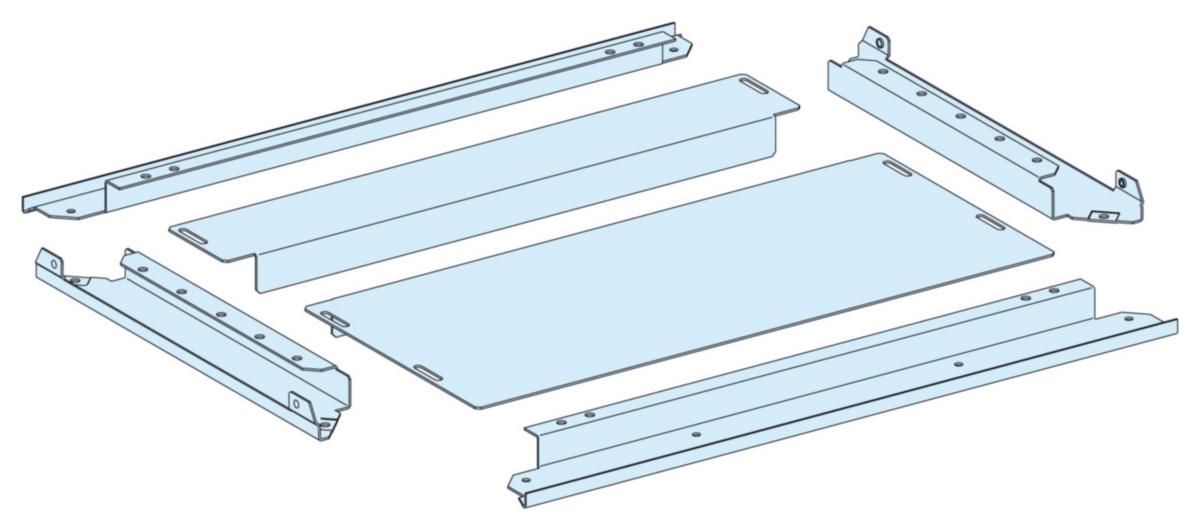 Bunnplate Schneider IP55 PrismaSeT