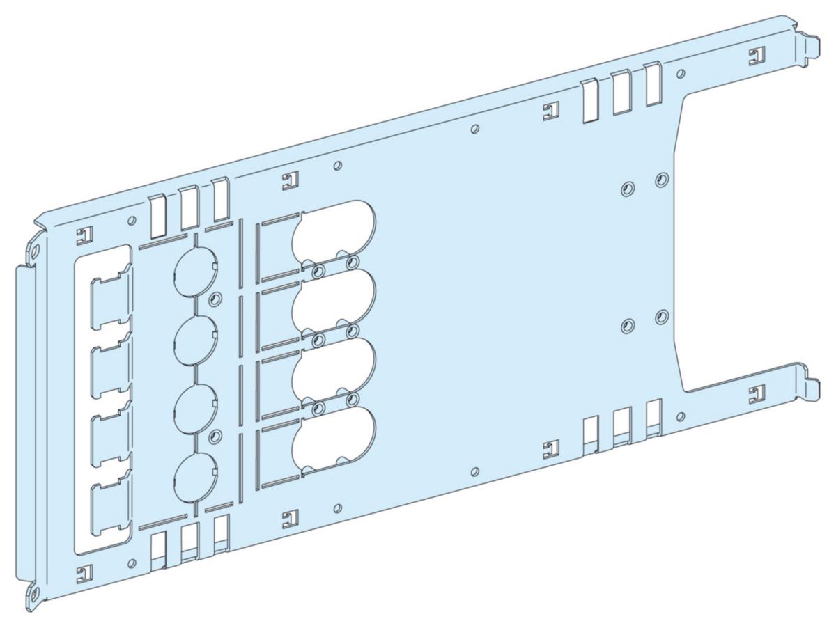 Montasjeplate Schneider NSX630 Plugin Horisontal