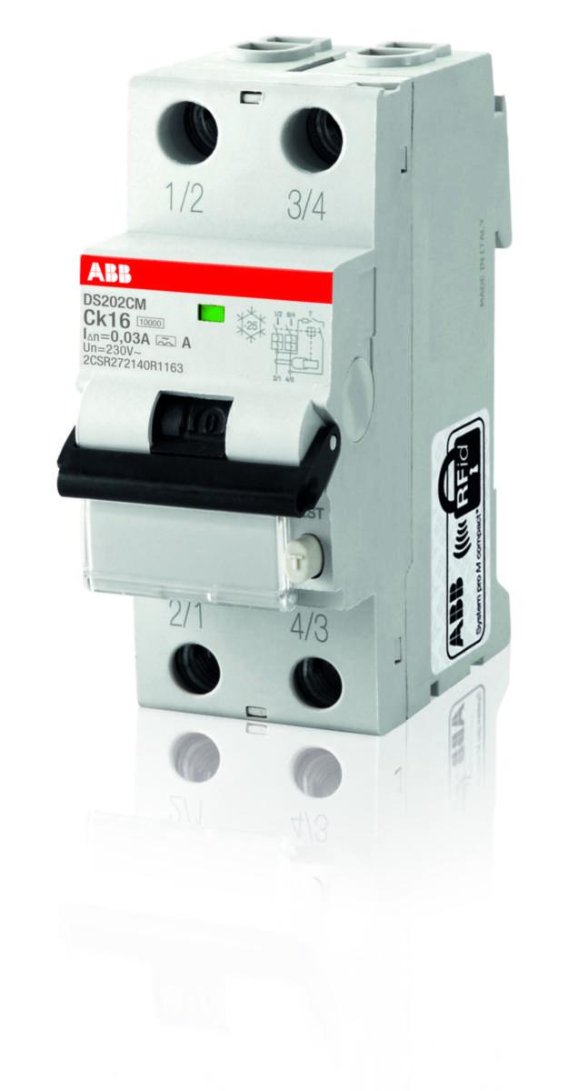 Jordfeilautomat ABB DS202C - 10