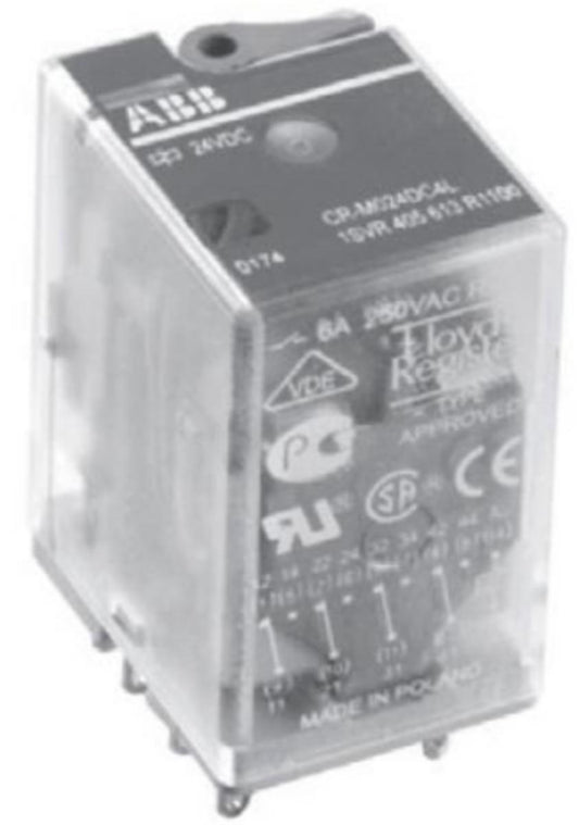 Sokkelrele ABB Pluggbar CR - 6