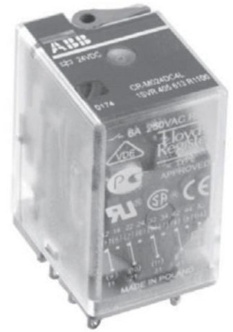 Sokkelrele ABB Pluggbar CR - 6