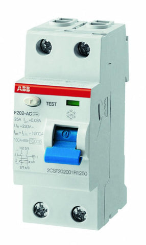 Jordfeilbryter ABB F202 A - 230