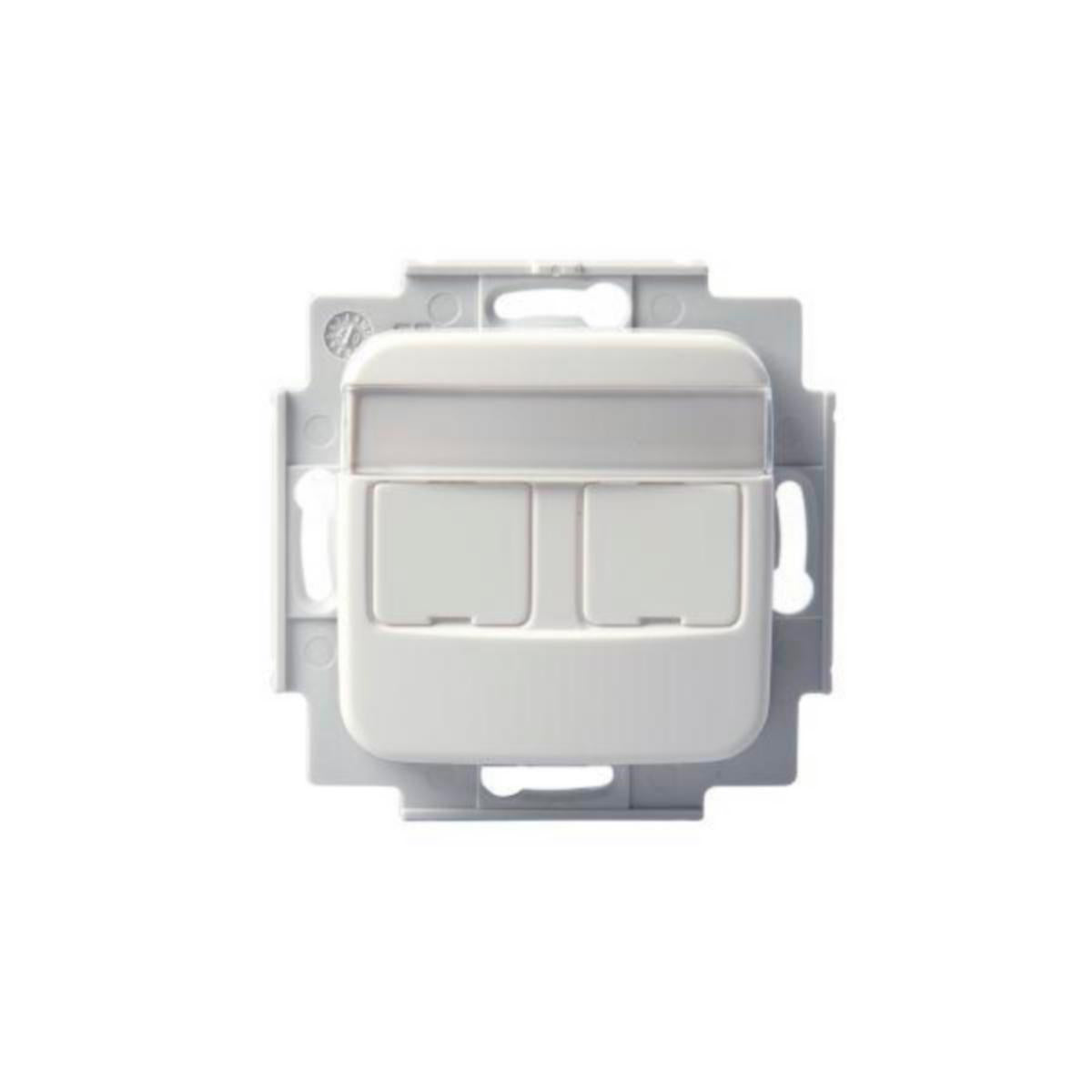 Senterplate Jussi ABB - Merkefelt, låsbar i mellomring